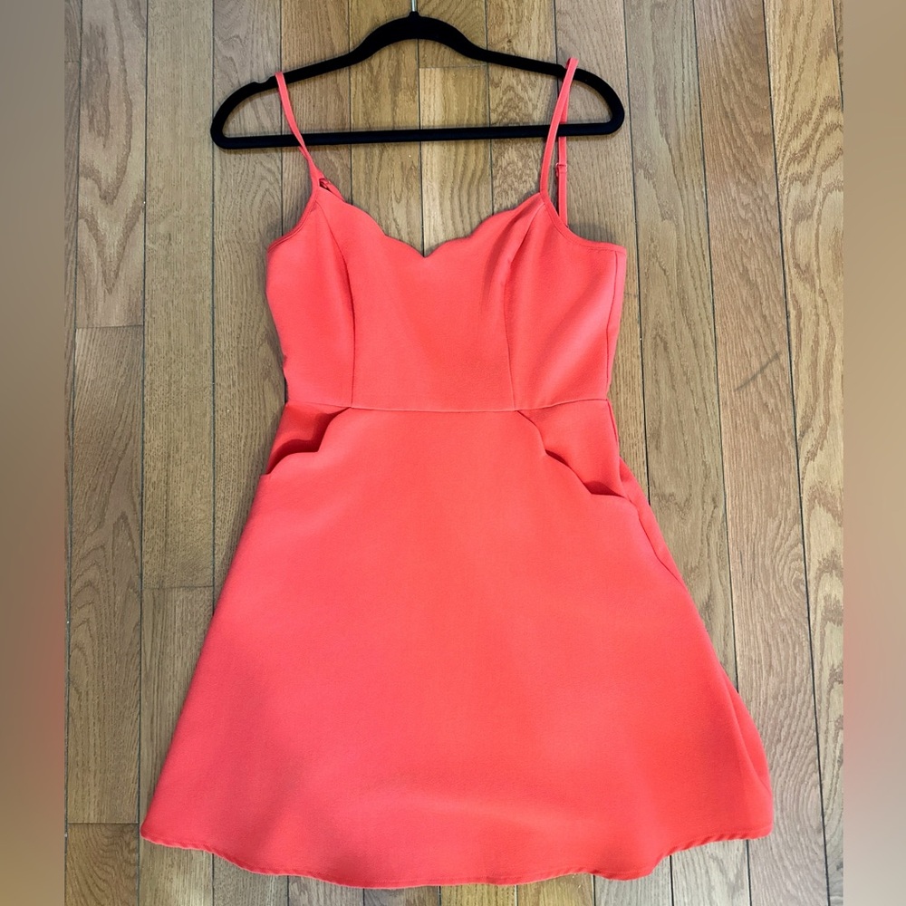 Elegant Red Sleeveless Dress